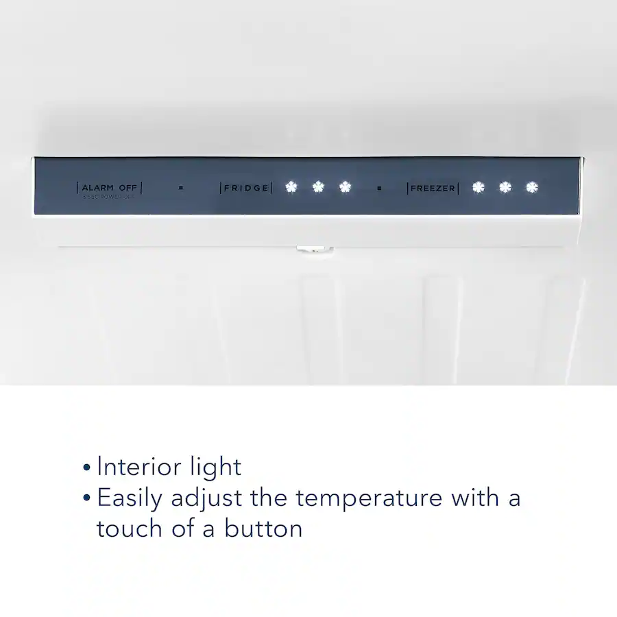 Insignia™ - 30 in. Wide 18.6 Cu. Ft. Bottom Freezer Refrigerator with ENERGY STAR Certification - Stainless Steel