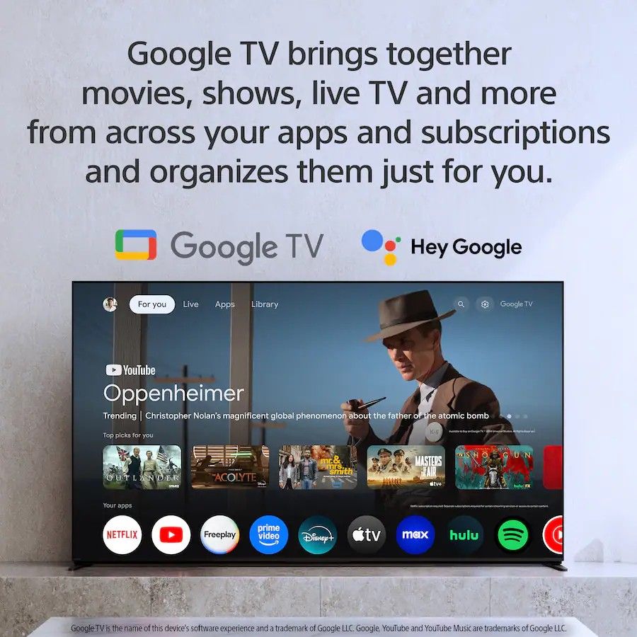 Sony - 55" Class BRAVIA 5 Mini LED 4K UHD Smart Google TV (2025)