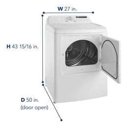 Package - Insignia™ - 4.1 Cu. Ft. Top Load Washer with ColdMotion Technology and 7 Cu. Ft. Electric Dryer with Sensor Dry - White