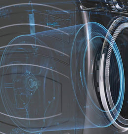 Package - GE - 5.0 Cu. Ft. Stackable Smart Front Load Washer with Steam, SmartDispense and Odorblock Ultra Fresh Vent System and 7.8 Cu. Ft. Stackable Smart Gas Dryer with Steam - Carbon Graphite