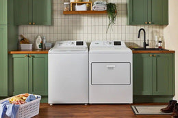 Package - Whirlpool - 4.2-4.3 Cu. Ft. High-Efficiency Top Load Washer with 2-in-1 Removable Agitator and 7.0 Cu. Ft. Gas Dryer with Adaptive Dry - Vented Matching - White