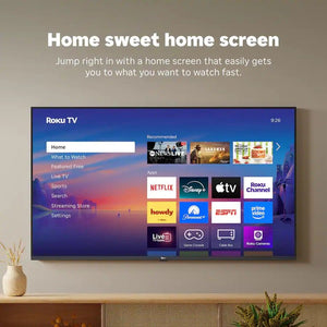 Roku - 65" Class 4K HDR LED Smart RokuTV