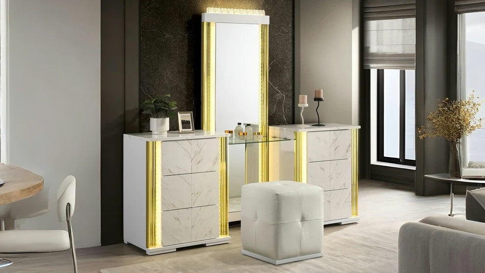 B31 Mika Vanity w/ Stool