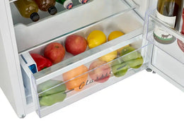 Unique Appliances - 21 in. Wide Classic Retro 7.5cu.ft Compact Top Freezer Refrigerator - Marshmallow White