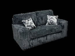 S319 Sofa and Loveseat (Charcoal)