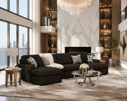 Ashley 981-04 3PC Double Chaise Sectional