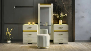 B34 Brillia Vanity with Stool