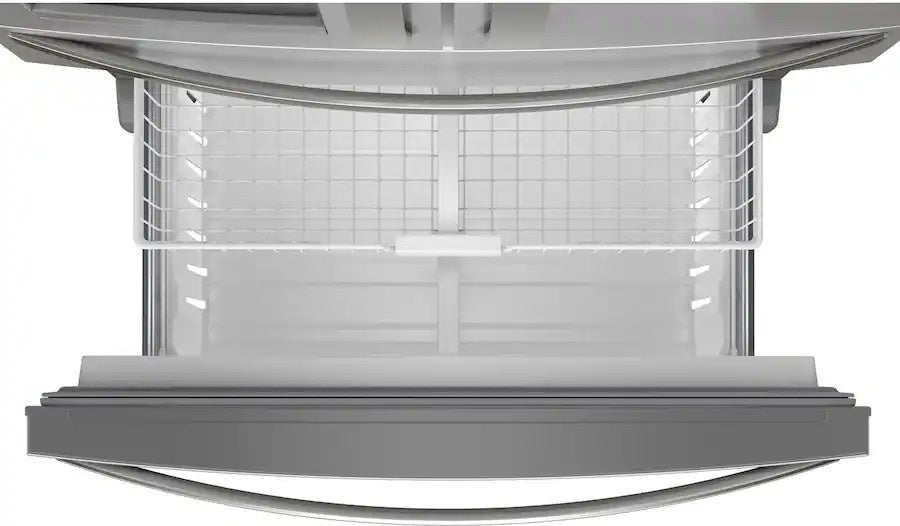 Whirlpool - 36 in. Wide 25 cu. ft. Wide French Door Bottom Mount Refrigerator with Two-Tier Freezer Storage - Stainless Steel