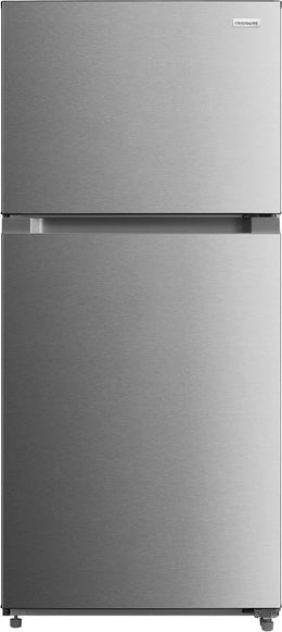 Frigidaire - 30 in. Wide 19 Cu. Ft. Garage Ready Top Freezer Refrigerator - Fingerprint-Resistant Stainless Steel Look