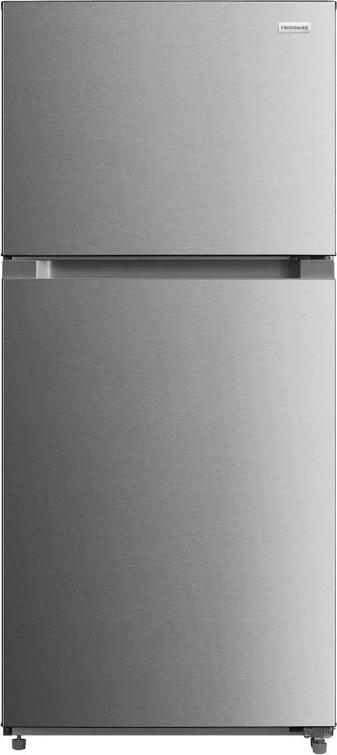 Frigidaire - 30 in. Wide 19 Cu. Ft. Garage Ready Top Freezer Refrigerator - Fingerprint-Resistant Stainless Steel Look