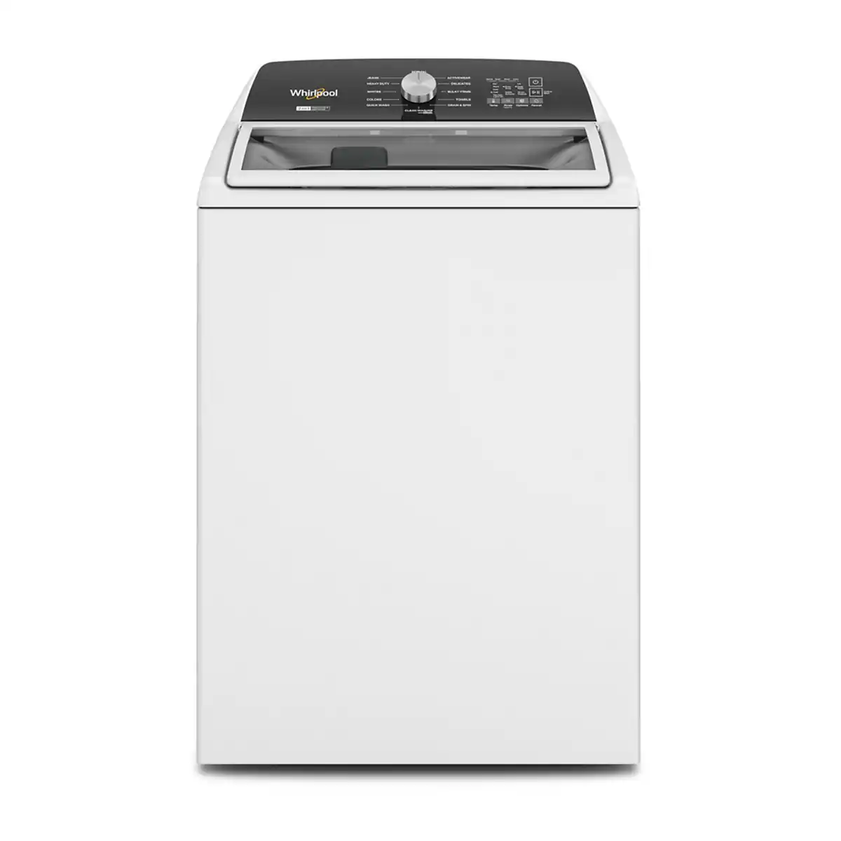 Package - Whirlpool - 4.7-4.8 Cu. Ft. Top Load Washer with 2 in 1 Removable Agitator and 7.0 Cu. Ft. Electric Dryer with Steam and Moisture Sensing - White