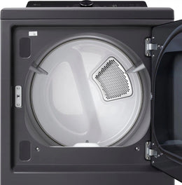 Package - LG - 5.0 Cu. Ft. High-Efficiency Smart Top Load Washer with Easy Unload and 7.3 Cu. Ft. Smart Electric Dryer with Sensor Dry - Platinum Black
