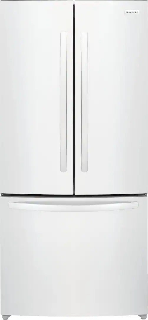 Frigidaire - 31 in. Wide 18 Cu. Ft. Counter Depth French Door Refrigerator with CrispSeal Crispers - White