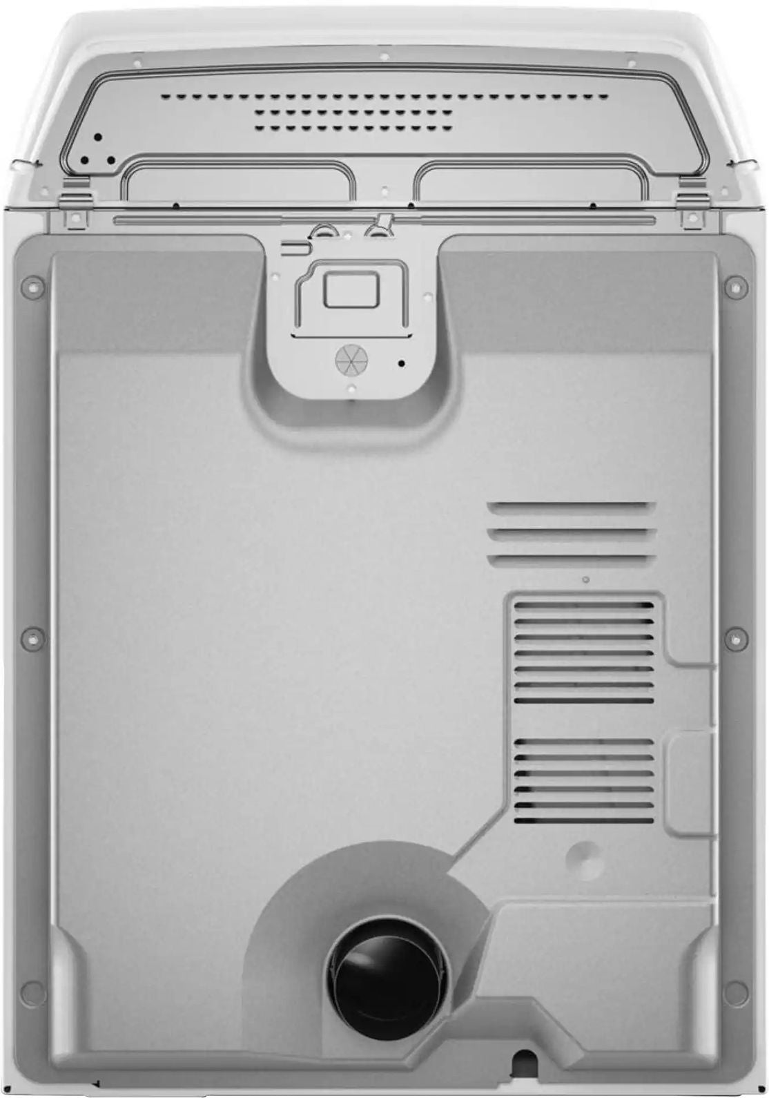Package - Whirlpool - 4.3 Cu. Ft. High-Eficiency Top Load Washer with 2-in-1 Removable Agitator and Soft Close Glass Lid and 7.0 Cu. Ft. Electric Dryer with Adaptive Dry and Top Venting - White