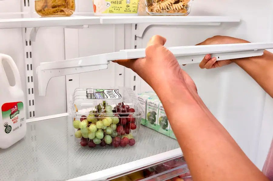 Whirlpool - 36 in. Wide 25 cu. ft. Wide French Door Bottom Mount Refrigerator with Two-Tier Freezer Storage - Stainless Steel