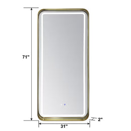 A-FM04 Modest Mirror (Gold)