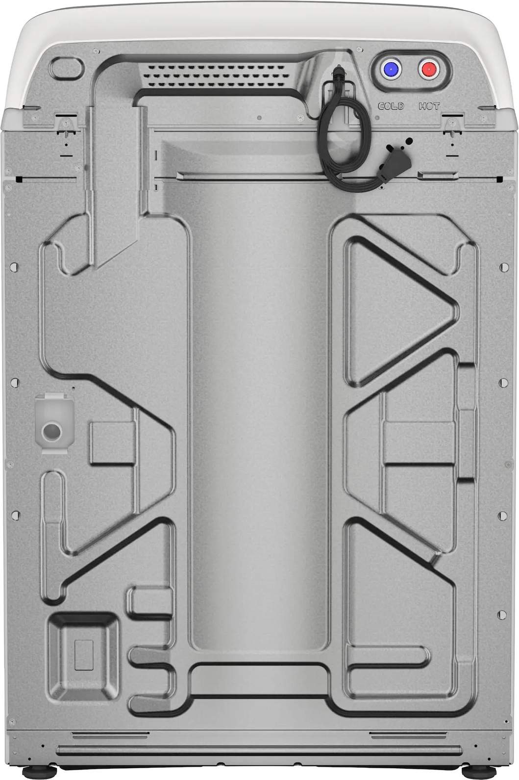 Package - Maytag - 5.3 Cu. Ft. High-Efficiency Smart Top Load Impeller Washer with Extra Power and 7.4 Cu. Ft. Smart Gas Dryer with Extra Power and Advanced Moisture Sensing - White