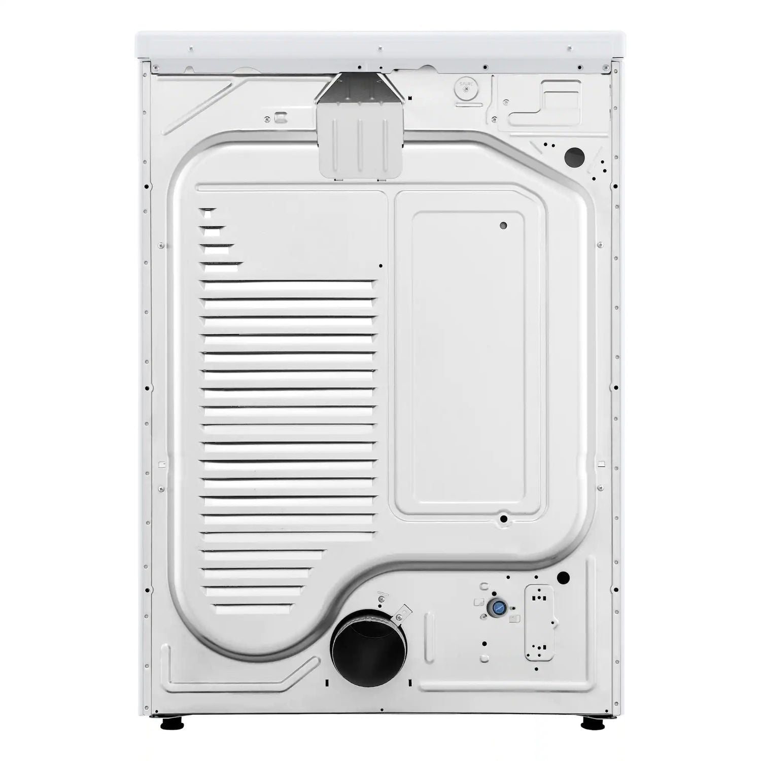Package - LG - 4.5 Cu. Ft. High-Efficiency Stackable Smart Front Load Washer with Steam and Built-In Intelligence and 7.4 Cu. Ft. Stackable Smart Electric Dryer with Steam and Built-In Intelligence - White