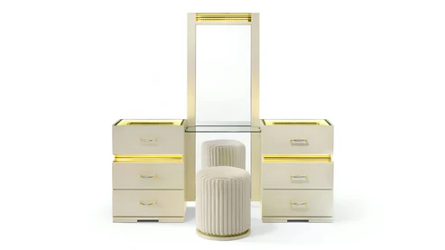 B34 Brillia Vanity with Stool