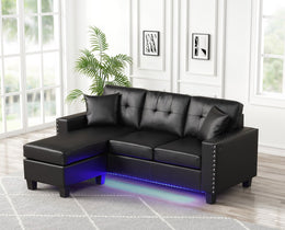 Messi 2-Piece Sectional – Includes Free TV or Area Rug