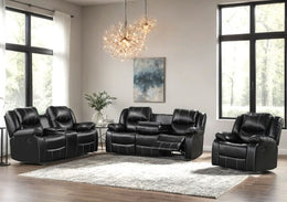 Carter Black - 3PC Reclining Set
