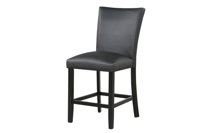 Dior PU-Black Pub Table with 4 Chairs