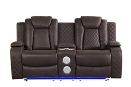 Luz Chocolate - 3PC Reclining Set