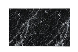 1220 Onyx - (FAUX MARBLE) Dining Table with 6 Chairs