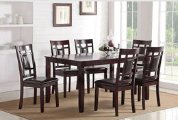 D1020 - Dining Table + 6 Chair Set