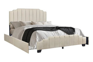 HH975 Platform Bed - Queen, King