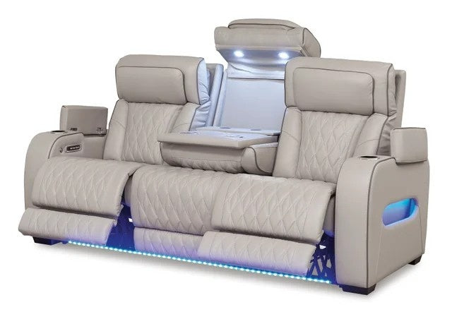 U271-05 Power 2PC or 3PC Reclining Set (Genuine Leather + Air Massage)