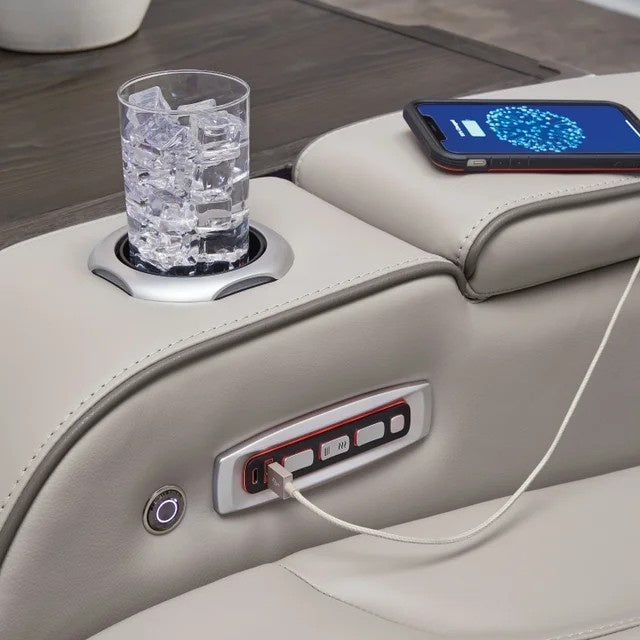 U271-05 Power 2PC or 3PC Reclining Set (Genuine Leather + Air Massage)