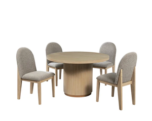 D400 Dining Table with 4 Chairs