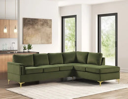 Vogue2 Olive Sectional