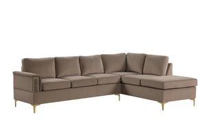 Vogue2 Latte Sectional