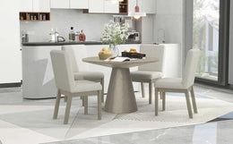 D2610-Dining Table with 4 Chairs