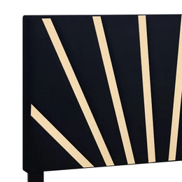 Nico Black Platform - King Bed