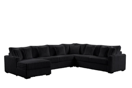 Solana Black Sectional