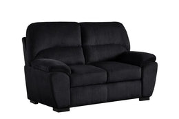 Tiffany10 Black - 2PC or 3PC Living Room Set