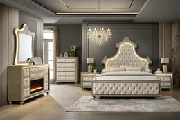 Majesty2 Beige 4PC Set - Queen, King **NEW ARRIVAL**