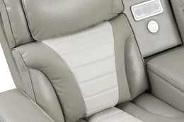 IBIZA POWER/POWER Gray Reclining Sectional **NEW ARRIVAL**