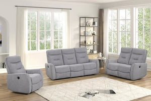 Nina Gray - 3PC Power Reclining Set **NEW ARRIVAL**
