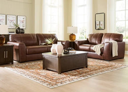 Ashley 729-07 Sofa & Loveseat Set (TOP-GRAIN) **NEW ARRIVAL**