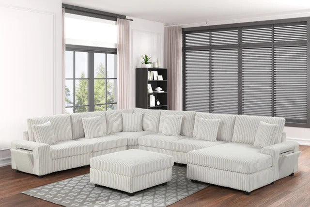 Bazooka Beige 7PC Sectional **NEW ARRIVAL**