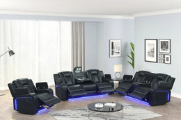 Hulk20 Black - 3PC Reclining Set **NEW ARRIVAL**