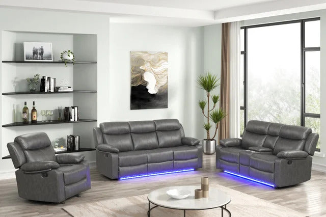 Aiden Gray - 3PC Reclining Set **NEW ARRIVAL**
