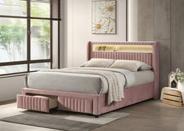 Cupid Pink Platform Bed - Twin, Full **NEW ARRIVAL**
