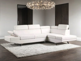 Moderno - Sectional (White)