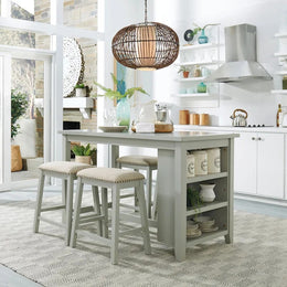942 Grey 5PC - Table + 4 Chairs **NEW ARRIVAL**