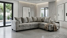 110 - Hudson Gray Sectional **NEW ARRIVAL** **ON SALE**